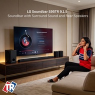 LG SOUNDBAR 9.1.5 CHANNEL, 810W, WIRELESS, DOLBY ATMOS, DTS:X, AI SOUND PRO, AI ROOM CALIBRATION PRO