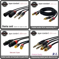 RCA to RCA cable RCA to akai cable RCA to xlr cable choose variant Audio Cable