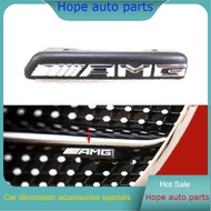 NEW AMG Emblem Badge Front Grille Grill ABS Racing Logo For Mercedes-Benz 3D