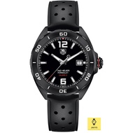 TAG Heuer Formula 1 WAZ2115.FT8023 / Men's Analog Watch / Date / Automatic / 41mm / Rubber Strap / B