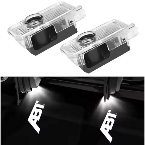 A6 C6 ABT Shadow For Audi Door Light 2pcs RS3 ABT Welcome Light For Audi RS5 S4 TTS SQ5 B6 A4 A5 A6