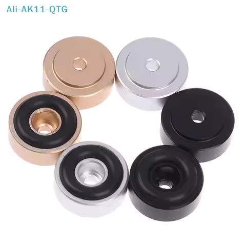 New 1/4Pcs 20*8MM Aluminum Alloy Amplifier Feet Shock Absorber Amplifier Pads Base Feet Pad For Spea