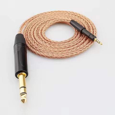 HIgh Quality New HIFI 16 Core 99% 7N OCC Earphone Cable For Sennheiser HD599 HD569 HD 560S HD559 hd5