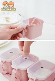 Pcs Seasoning Jar 3 Seasoning Container Herb Spice Container Kitchen Storage HAL038