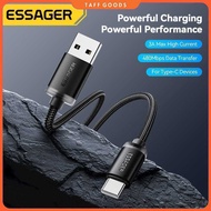 ESSAGER Universal USB Type C Data Cable PD Fast Charging Braided 60W - ES-X60