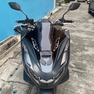ชิวหน้า ทรงซิ่ง Pcx 160 2021 - 2023 รับรองใส่แล้วซิ่ง ชิวแต่ง บังลม ของแต่งอุปกรณ์แต่งรถ ชิวหน้าPCX1