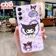 08MS Case For SAMSUNG A16 Latest - SAMSUNG A16 Casing - Fashion Case KUROMI Motif - Kesing hp - Sili