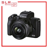 Canon EOS M50 Mark II Mirrorless Digital Camera with EFM 15-45mm (Free 32GB &amp; $100 NTUC Voucher)