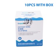 10pcs colostomy bag leak-proof ring ointment stoma ring stoma care protection skin stoma ring bottom