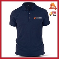 Hankook Embroidery Tyre Tayar F1 Car Motorsport Racing Polo T Shirt Cotton Unisex Baju Casual T-Shir