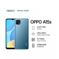 HP OPPO A15S 4/64 GB - OPPO A15 S RAM 4GB ROM 64GB GARANSI RESMI