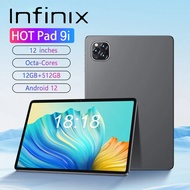 Fast send 2024 Original tablet INFINIX HOT 9i 5G tablet Android 12GB+512GB 12Inch Dual SIM Card Online Course