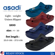 (Best)Asadi Men Women Slipper 🔥ReadyStock🔥 SIZE 4-13 ORIGINAL ASADI Unisex Sandals Slippers (1500)