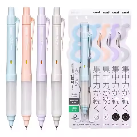 Uni Mitsubishi Alpha-Gel Switch Mechanical Pencil M5-1009GG 0.3/0.5MM Automatic Rotating Japanese St