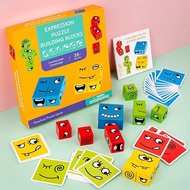 [hero] Children's Toys - Puzzle Toys - Family Game - Stacking BLOCKS Toys EXPRESSION PUZZLE BUILDING