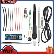 STC-T12 Solder Iron DIY Kits Electric Unit Digital Soldering Iron Station Temperature Controller Kit