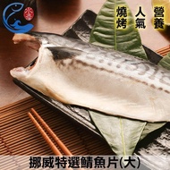 【佐佐鮮】挪威特選鯖魚片(大)x5片