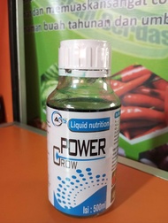 pupuk cair power grow liquid nutrition 500 mili