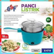 PANCI LISTRIK SERBAGUNA 18CM / PANCI LISTRIK GSF 4718 / PANCI LISTRIK MULTIFUNGSI 3 IN 1 MURAH