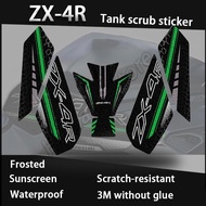 For Kawasaki ZX4R ZX4rr ZX 4R 4RR Motorcycle Tank Pad Protector Frosted Sticker Decals Accessories