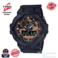 [OFFICIAL CASIO WARRANTY] Casio G-Shock GA-700RC-1A Men's Analog Digital Black Resin Strap Watch