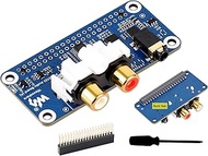 PCM5122 HiFi I2S DAC Sound Card Audio Board Compatible with Raspberry Pi 5/4B/3B+/3B/Pi Zero W/Zero 