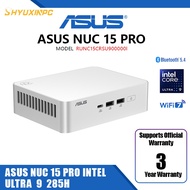 ASUS NUC 15 Pro+ NUC15CRSU9: Core Ultra 9 285H, Arc Graphics, Quad 4K, Wi-Fi 7, Bluetooth 5.4