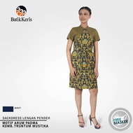 Batik Keris Sackdress Lengan Pendek Arum Padma Komb Truntum Mustika