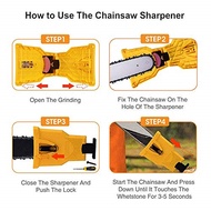 CHAIN SAW SHARPENER Universal Chain Saw Blade Sharpener Fast-Sharpening Stone Grinder Tools