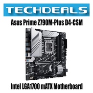 Asus Prime Z790M-Plus D4-CSM Intel LGA1700 mATX Motherboard