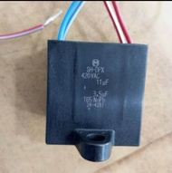 Capacitor Mesin cuci panasonic 2 Tabung 9.5uf+3.5uf 10.5uf+3.5uf 11uf+3.5uf Original