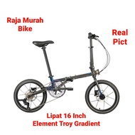 Sepeda Lipat 16 Inch Element Troy Gradient Sepeda Lipat Element Troy Gradient 16 Inch 10sp