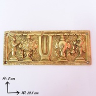 Pure Brass Sanku Chakra Plate - Divine India