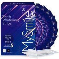 Advanced Teeth Whitening Strips - Non-Sensitive Formulated 5X Plus Whitening Results, Safe for Ename