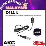 AKG C411L Stringed Instrument Microphone with Mini XLR Connection (C411-L/C411 L)