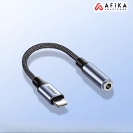 Braided Audio Cable Type C Male to 3.5mm Jack Female 12CM