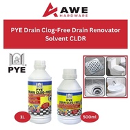 PYE Drain Clog-Free Drain Renovator Solvent CLDR