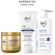 RoC RETINOL CORREXION Deep Wrinkle Cleanser / RoC Line Smoothing Daily Cleansing Pads