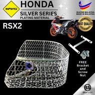 Motorku Kacang HONDA RSX2 winner x Plating Silver Basket Bakul Raga High Quality DIY PERCUMA NUTS
