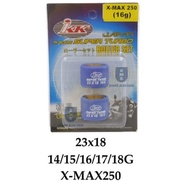 IKK Racing Roller XMAX 250 / XMAX 300 CVT Roller 23X18  14G  / 15G / 16G / 17G /18G