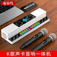 日本畅销 - 布穀鳥K歌聲卡音響一體機｜卡啦OK組合｜6D環繞音效｜無線雙咪｜多設備連接K歌套裝
