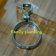 KLEM EMGSEL GANTUNG PIPA HANGER CLAMP 11/4" INCH BISA BUKA TENGAH