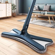 2023 360-Degree Rotating Mop Wet and Dry Dual-Use Lazy Household Widened Self-Tightening Water Mop Rotating/Absorbent Collodion Mop Folding Squeeze Mop