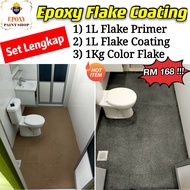 Epoxy Flake Coating Set Lengkap