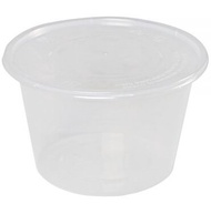 15 x 15 x 9.6cm Bekas Plastik Disposable Microwave Round Food Container [rt1000r] (50pcs x 1000ml) /
