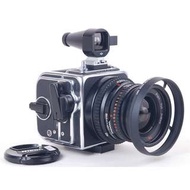 【黑標鋼80年珍品】Hasselblad SWC/M+ BIOGON C 38/4.5T* 日本星版 帶A12背 取景器#jp19597