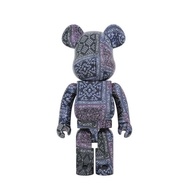 [Pre-Order] BE@RBRICK x Bape(R) Black Bandana 1000% bearbrick black bape