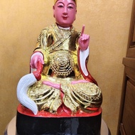 53cm About 40cm Handmade Camphor Wood Carving (Dexin Material) General Ancestor General Ancestor Gen