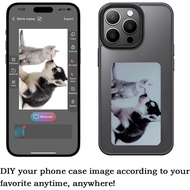 GO Auto-Smart Photo Rear Projection DIY Phone Case Instantly Displays Photos on Back Cover for