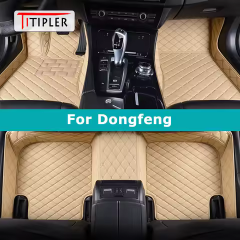 TITIPLER Custom Car Floor Mats For Dongfeng AX7 AX5 AX4 AX3 A30 A60 580 Auto Carpets Foot Coche Acce